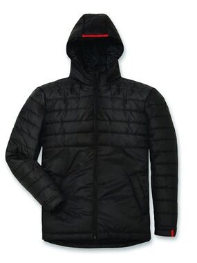 Ducati Men's Black Metro Down Jacket with Hood
